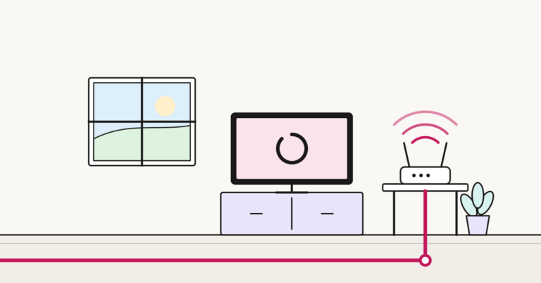 Broadband for a busy household: five people, one connection